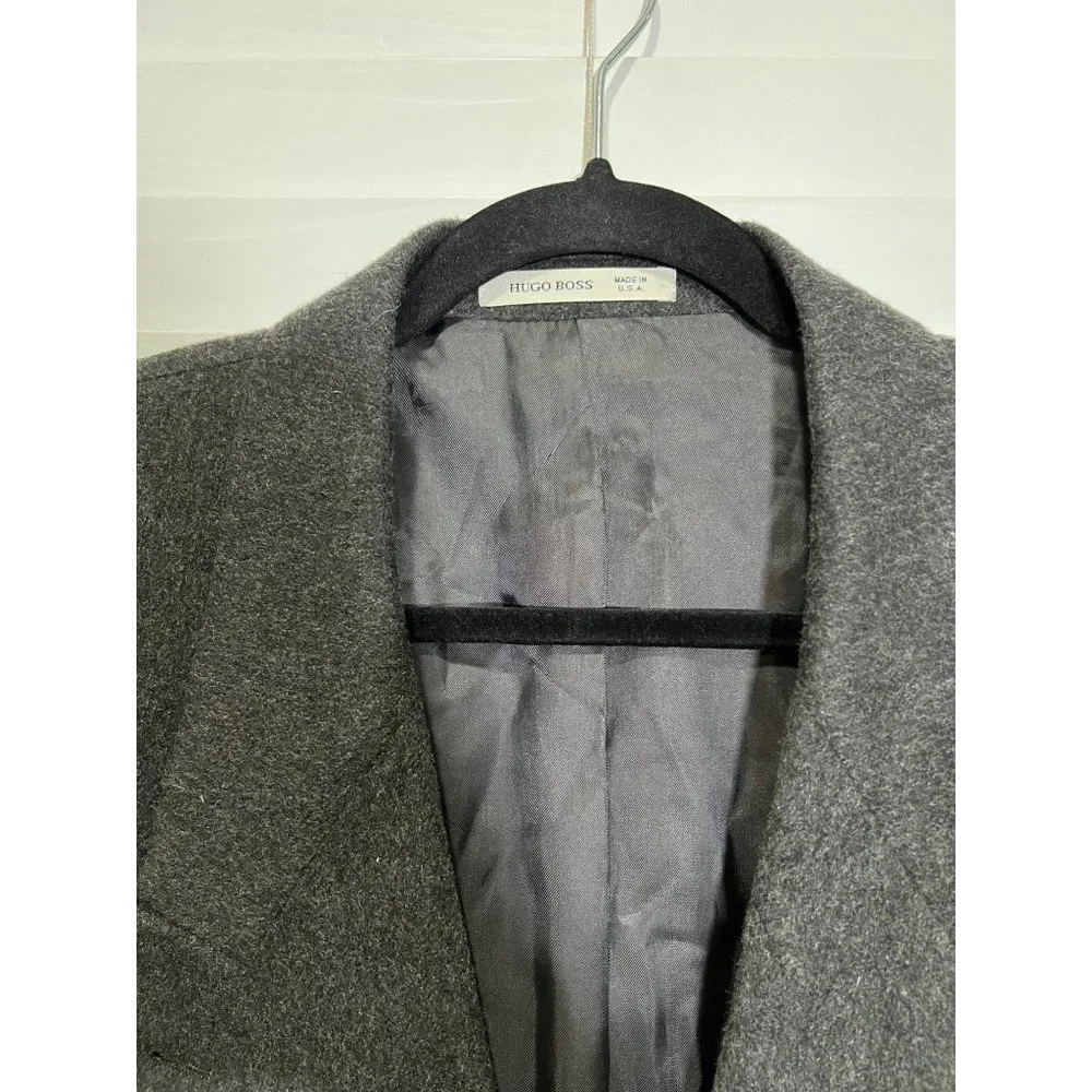 Hugo Boss Made‎ in USA 100% Cashmere Mens Blazer - Size 44R